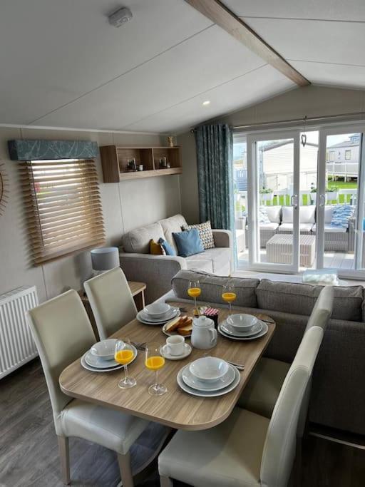 Sandy Bay Caravan Getaway Newbiggin-by-the-Sea Exterior foto